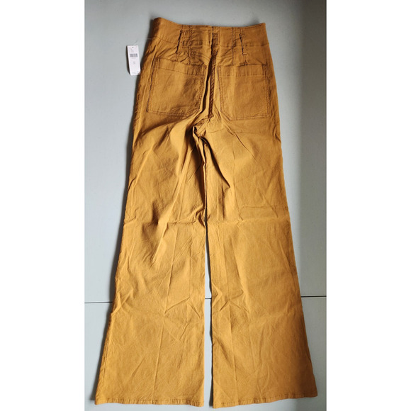 NWT Maeve The Junie High-Rise Magic Fabric Flare Pants Sz 25 Bronze #7B510 - Picture 8 of 12